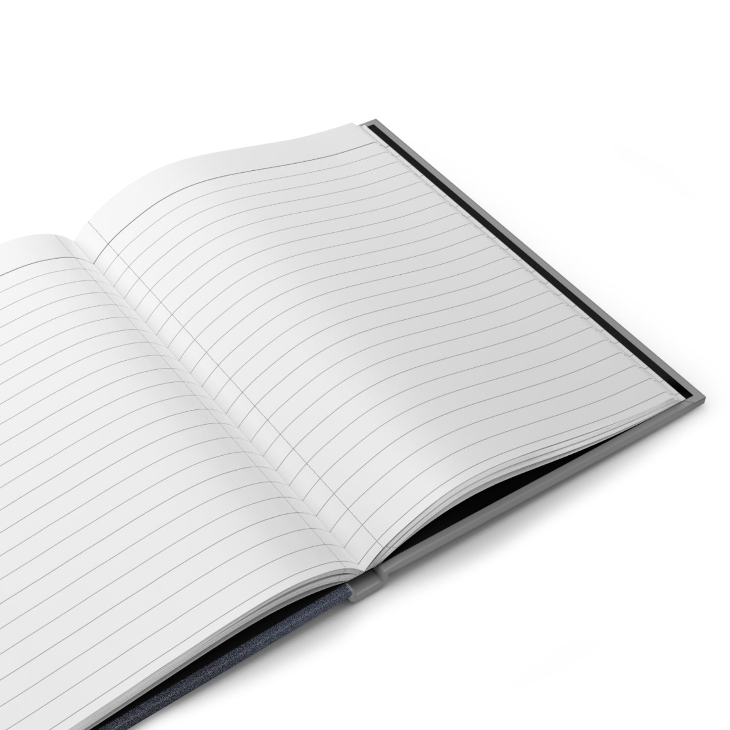 The Quiet Paper Co. Hardcover Journal — Illustrated Black Woman Art Notebook for Creative Writing & Self-Reflection