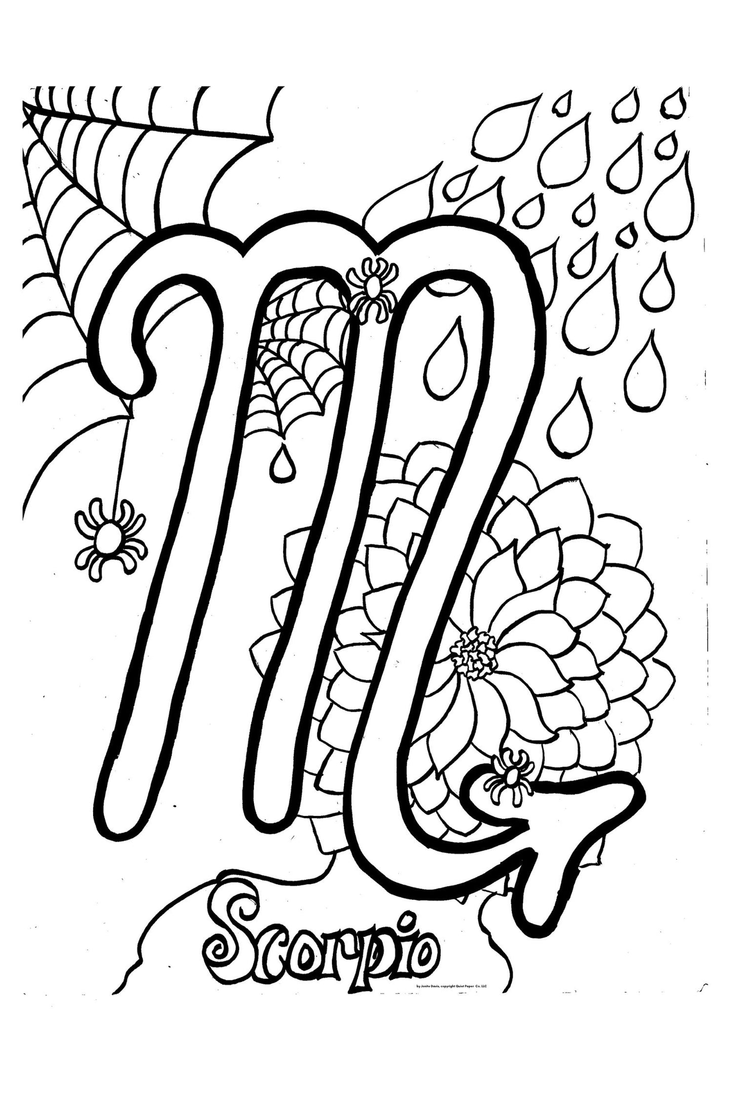 Zodiac Edition Coloring Pages Downloadable Printable